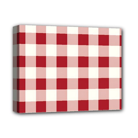 Gingham - 4096x4096px - 300dpi14 Deluxe Canvas 14  X 11  (stretched) by EvgeniaEsenina