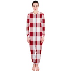 Gingham - 4096x4096px - 300dpi14 Onepiece Jumpsuit (ladies) by EvgeniaEsenina