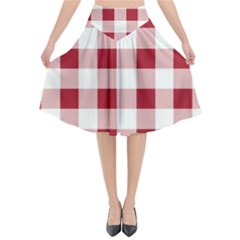 Gingham - 4096x4096px - 300dpi14 Flared Midi Skirt by EvgeniaEsenina