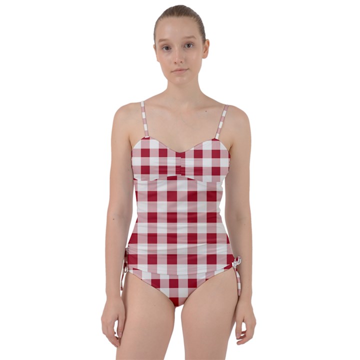 Gingham - 4096x4096px - 300dpi14 Sweetheart Tankini Set