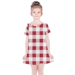 Gingham - 4096x4096px - 300dpi14 Kids  Simple Cotton Dress by EvgeniaEsenina