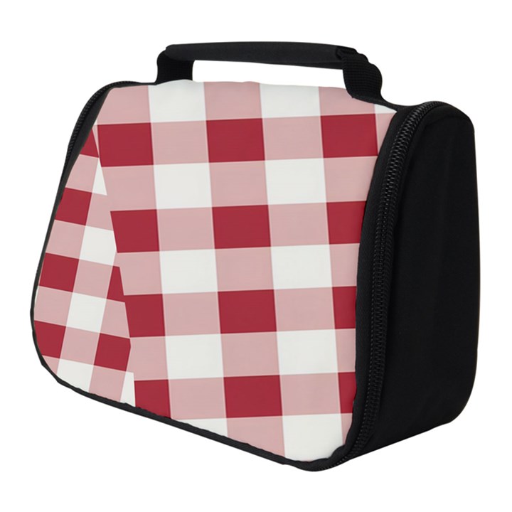 Gingham - 4096x4096px - 300dpi14 Full Print Travel Pouch (Small)