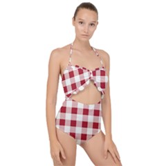 Gingham - 4096x4096px - 300dpi14 Scallop Top Cut Out Swimsuit by EvgeniaEsenina