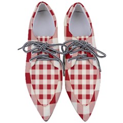 Gingham - 4096x4096px - 300dpi14 Pointed Oxford Shoes by EvgeniaEsenina