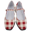 Gingham - 4096x4096px - 300dpi14 Women s Mary Jane Shoes View1