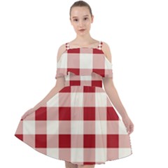 Gingham - 4096x4096px - 300dpi14 Cut Out Shoulders Chiffon Dress by EvgeniaEsenina