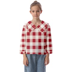 Gingham - 4096x4096px - 300dpi14 Kids  Sailor Shirt by EvgeniaEsenina