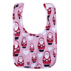 Christmas Santa Pattern Baby Bib by Grandong