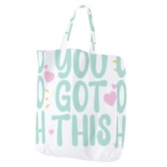 You Got This T- Shirt You Got This A Cute Motivation Qoute To Keep You Going T- Shirt Yoga Reflexion Pose T- Shirtyoga Reflexion Pose T- Shirt Giant Grocery Tote