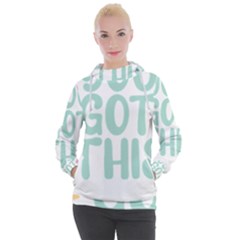 You Got This T- Shirt You Got This A Cute Motivation Qoute To Keep You Going T- Shirt Yoga Reflexion Pose T- Shirtyoga Reflexion Pose T- Shirt Women s Hooded Pullover by hizuto