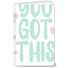 You Got This T- Shirt You Got This A Cute Motivation Qoute To Keep You Going T- Shirt Yoga Reflexion Pose T- Shirtyoga Reflexion Pose T- Shirt 8  X 10  Softcover Notebook