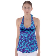 Flowers And Bloom In Perfect Lovely Harmony Tie Back Tankini Top by pepitasart