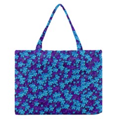 Flowers And Bloom In Perfect Lovely Harmony Zipper Medium Tote Bag by pepitasart