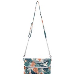 Colorful Tropical Leaf Mini Crossbody Handbag by Jack14