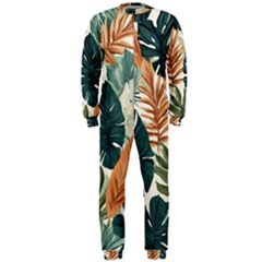 Tropical Leaf Onepiece Jumpsuit (men) by Jack14