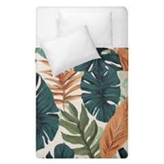 Tropical Leaf Duvet Cover Double Side (single Size) by Jack14
