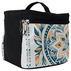 Boho Pattern Make Up Travel Bag (big) by Valentinaart