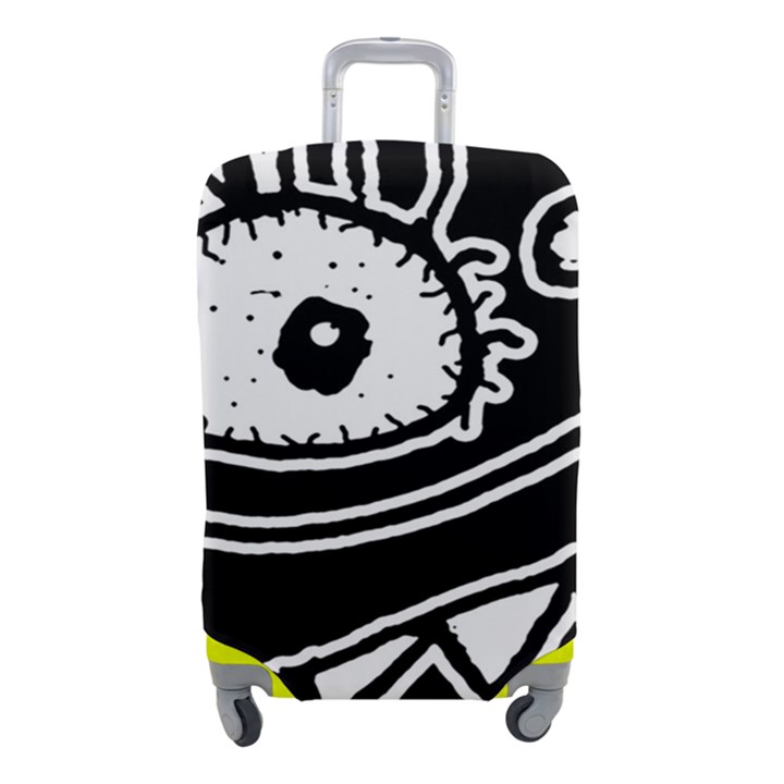 Monstrous Revelation Closeup Luggage Cover (Small)