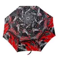 Molten Soul Folding Umbrellas by MRNStudios
