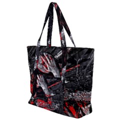 Molten Soul Zip Up Canvas Bag by MRNStudios