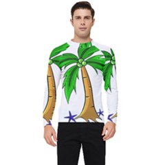 Beach Coconut Tree T- Shirt Beach Coconut Tree T- Shirt Yoga Reflexion Pose T- Shirtyoga Reflexion Pose T- Shirt Men s Long Sleeve Rash Guard by hizuto