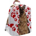 Belgian Malinois Gift T- Shirt Cool Belgian Malinois Valentine Heart Paw Belgian Malinois Dog Lover Yoga Reflexion Pose T- Shirtyoga Reflexion Pose T- Shirt Zip Up Backpack View2