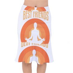 Best Friend T- Shirt Cool Dog Pet Saying T- Shirt Yoga Reflexion Pose T- Shirtyoga Reflexion Pose T- Shirt Short Mermaid Skirt by hizuto
