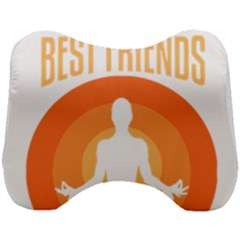 Best Friend T- Shirt Cool Dog Pet Saying T- Shirt Yoga Reflexion Pose T- Shirtyoga Reflexion Pose T- Shirt Head Support Cushion