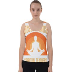 Best Friend T- Shirt Cool Dog Pet Saying T- Shirt Yoga Reflexion Pose T- Shirtyoga Reflexion Pose T- Shirt Velvet Tank Top