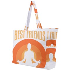 Best Friend T- Shirt Cool Dog Pet Saying T- Shirt Yoga Reflexion Pose T- Shirtyoga Reflexion Pose T- Shirt Simple Shoulder Bag