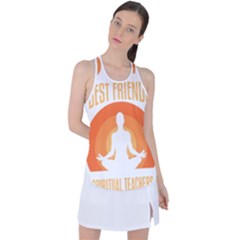 Best Friend T- Shirt Cool Dog Pet Saying T- Shirt Yoga Reflexion Pose T- Shirtyoga Reflexion Pose T- Shirt Racer Back Mesh Tank Top