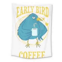 Bird T- Shirt Funny Morning Muffle Saying Design T- Shirt Yoga Reflexion Pose T- Shirtyoga Reflexion Pose T- Shirt Medium Tapestry