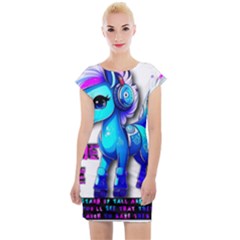 Pinkie Pie  Cap Sleeve Bodycon Dress by Internationalstore