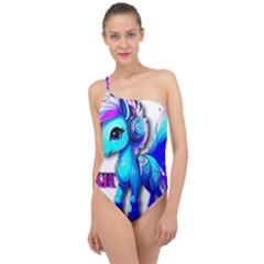 Pinkie Pie  Classic One Shoulder Swimsuit