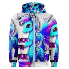 Pinkie Pie  Men s Zipper Hoodie by Internationalstore