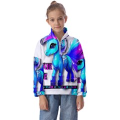 Pinkie Pie  Kids  Half Zip Hoodie by Internationalstore