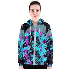 Aesthetic art  Women s Zipper Hoodie