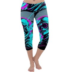 Aesthetic art  Capri Yoga Leggings