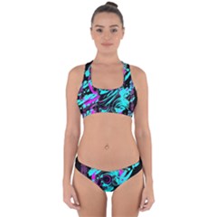 Aesthetic art  Cross Back Hipster Bikini Set