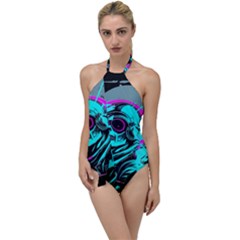 Aesthetic art  Go with the Flow One Piece Swimsuit