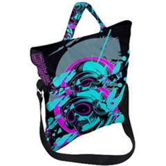 Aesthetic art  Fold Over Handle Tote Bag