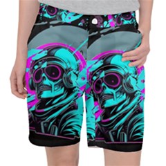 Aesthetic art  Women s Pocket Shorts