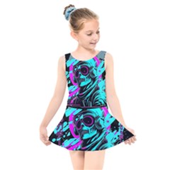 Aesthetic art  Kids  Skater Dress Swimsuit