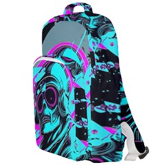 Aesthetic art  Double Compartment Backpack