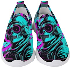 Aesthetic art  Kids  Slip On Sneakers