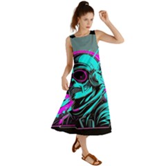 Aesthetic art  Summer Maxi Dress