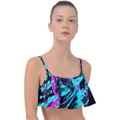 Aesthetic art  Frill Bikini Top