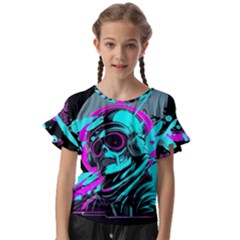 Aesthetic art  Kids  Cut Out Flutter Sleeves