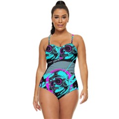 Aesthetic art  Retro Full Coverage Swimsuit