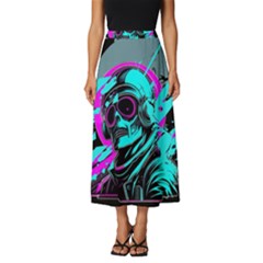 Aesthetic art  Classic Midi Chiffon Skirt